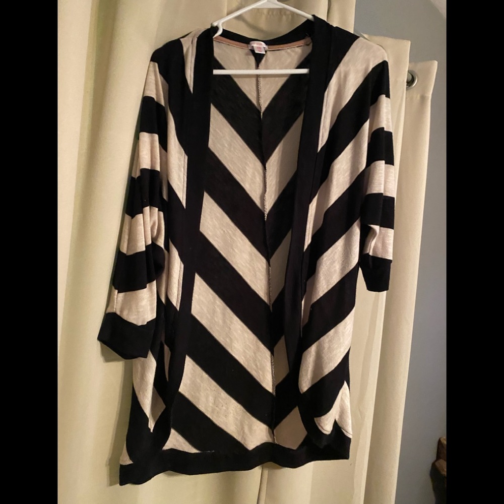 Black and off white cardigan! No longer wear!